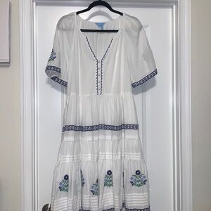 Draper James White Dress